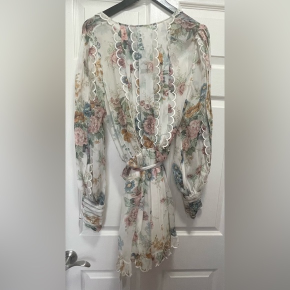 Zimmermann Chiffon Jumpsuit Playsuit Romper Size 3 - Picture 14 of 16